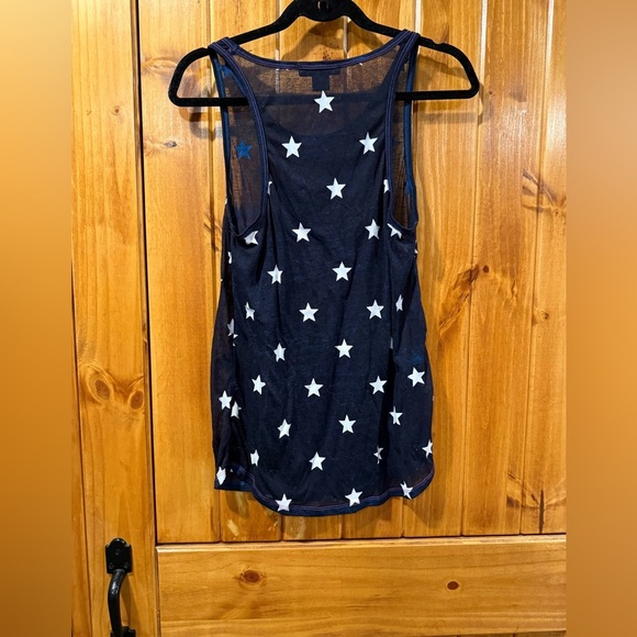 Stars and Stripes sheer bling tank - Picture 2 of 3
